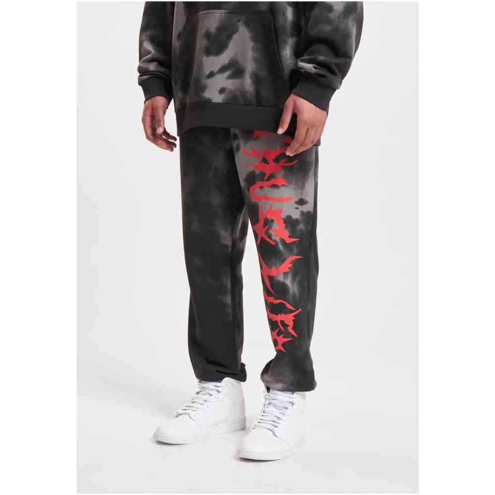 Thug Life - Sky Heren joggingbroek - Zwart/Grijs